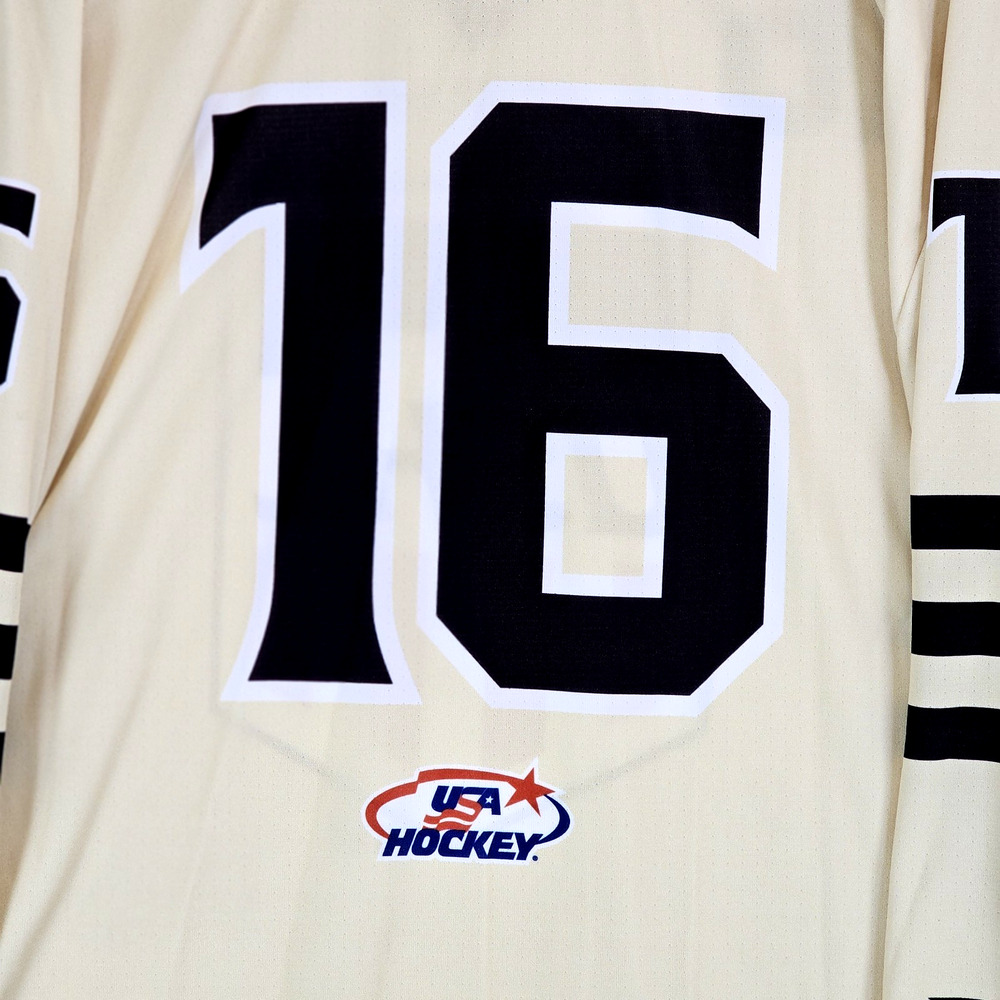 USHL Vintage United States Hockey League #16 Ice Hockey CCM Jersey Size Large - Picture 4 of 9